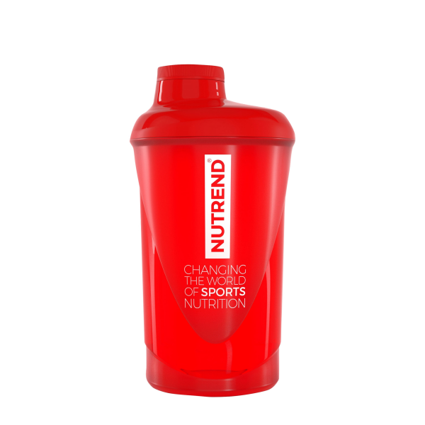 láhev-šejkr NUTREND 0,6 l, červený