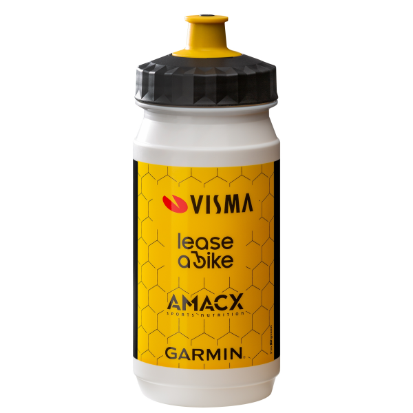 láhev TACX TEAM VISMA LEASE A BIKE 0,5l (Daiya O2)