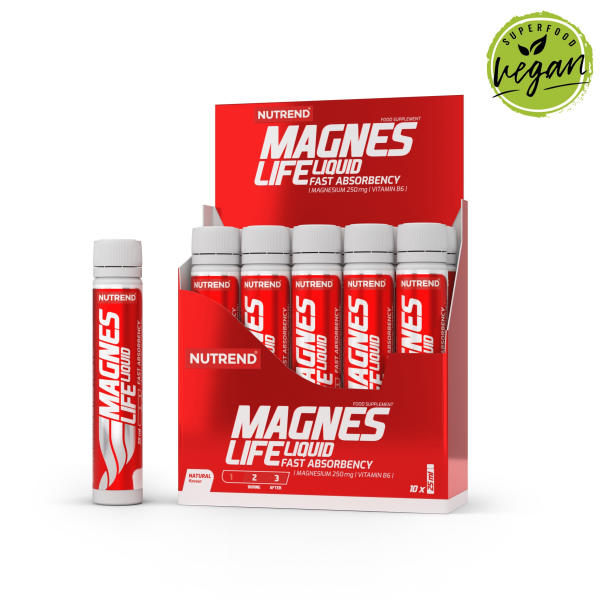 Magneslife Liquid 10x 25 ml box, natural