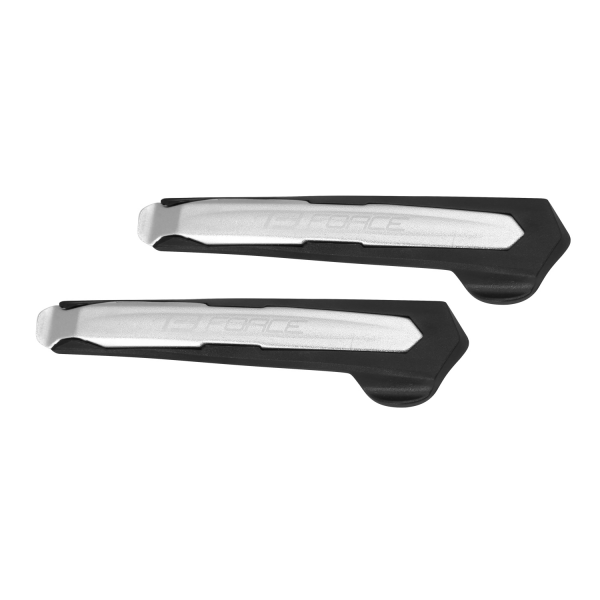 montážní páčky FORCE HQ Al-plast, stříbrno-černé