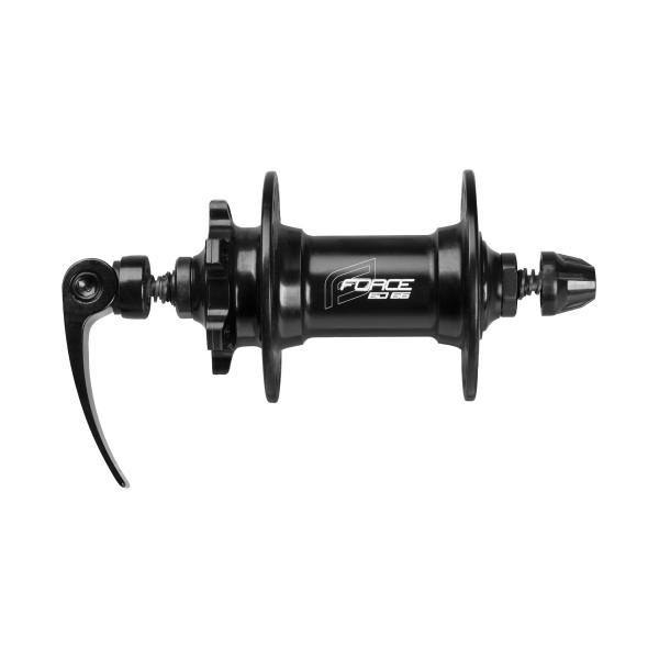 náboj přední FORCE 6D-66 ložiskový, 36d,černý