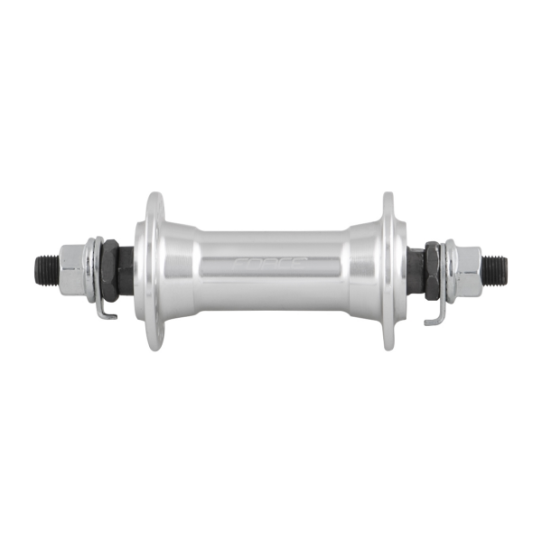 náboj přední FORCE Al ložiskový 36 děr, stříbrný