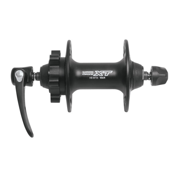 náboj přední XT HBM756 černý kot. 6 děr 32 děr