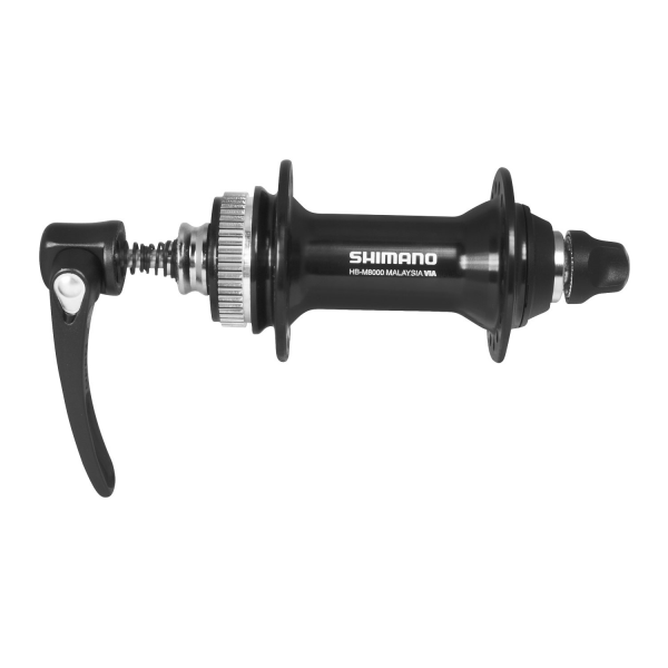 náboj přední XT HBM8000 černý kot.CENTER LOCK 32 d