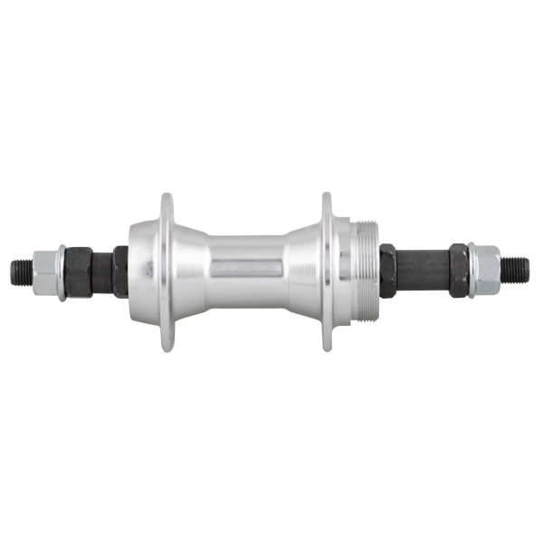 náboj zadní FORCE Al ložiskový závitový 36d, stříb