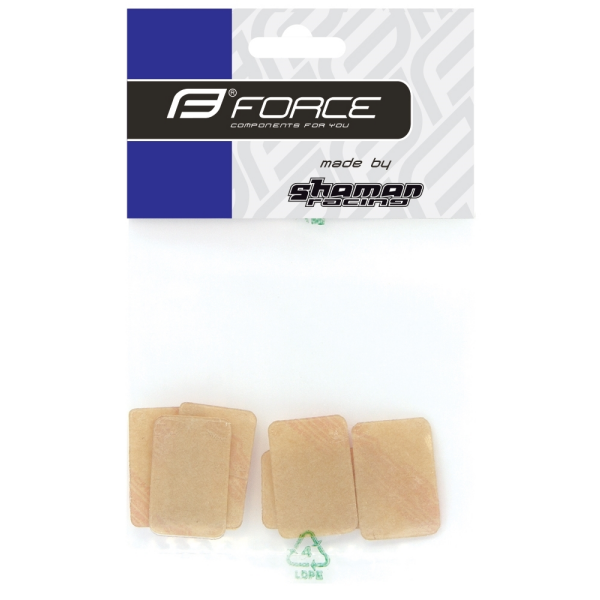 nálepky FORCE pod bowden sada 6ks, čiré