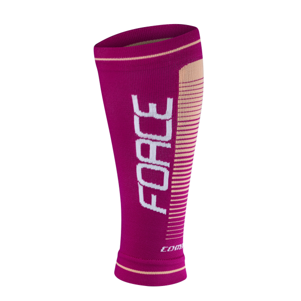 návleky na nohy F COMPRESS, fialovo-meruňkové S-M