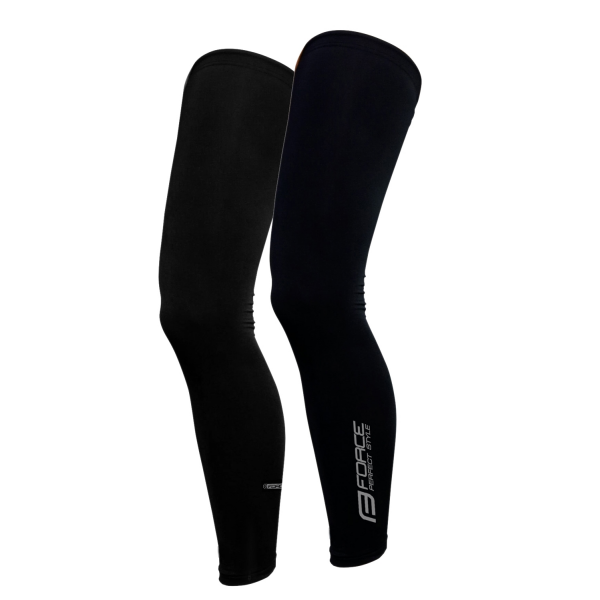 návleky na nohy FORCE TERM dlouhé, černé  XS