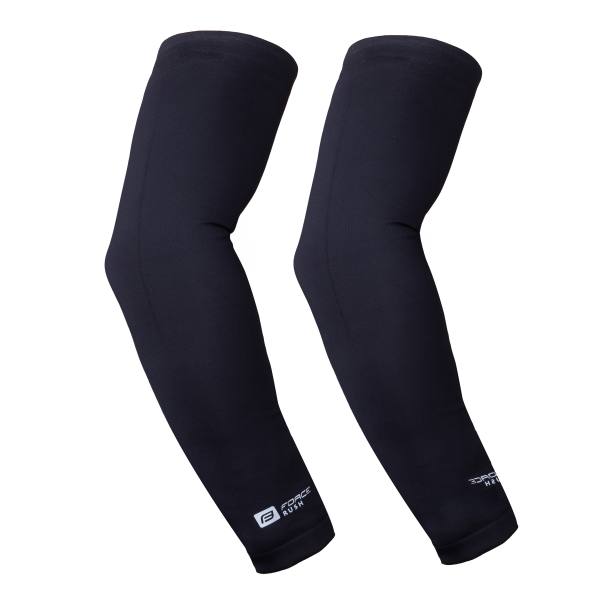 návleky na ruce FORCE RUSH, lepené, černé M-L