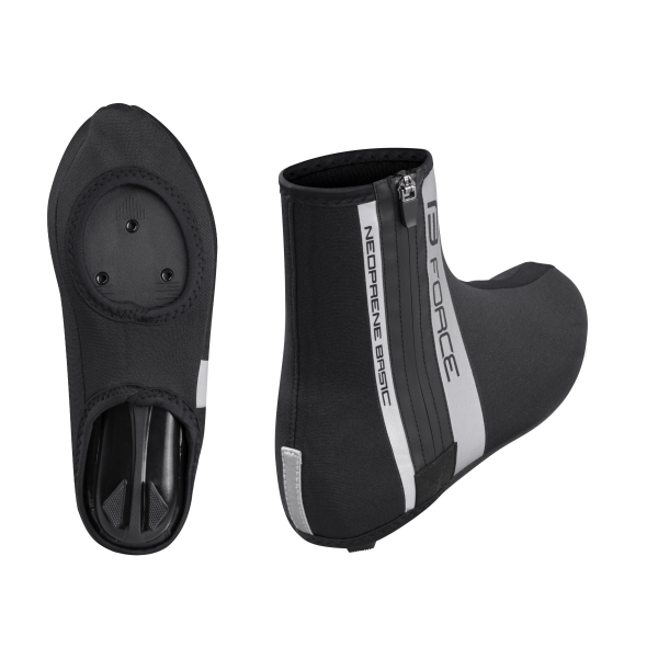 návleky treter FORCE NEOPRENE BASIC ROAD, černé L
