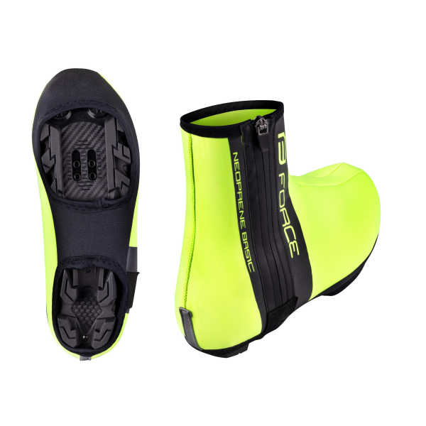 návleky treter FORCE NEOPRENE BASIC ROAD, fluo