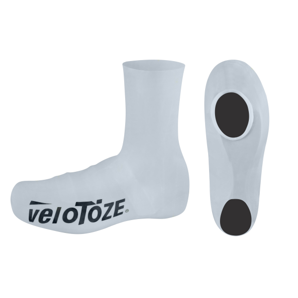 návleky treter VELOTOZE ROAD latex vysoké, bílé L