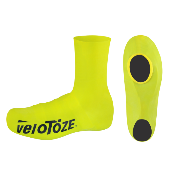 návleky treter VELOTOZE ROAD latex vysoké, žluté M