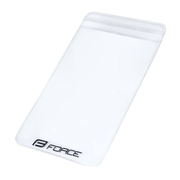 obal-pouzdro na mobil FORCE SKIN 10 x18 cm, čiré