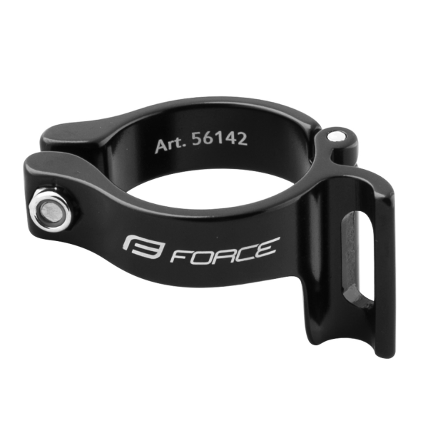 objímka přesmyku na rám 34,9 mm Al, černá