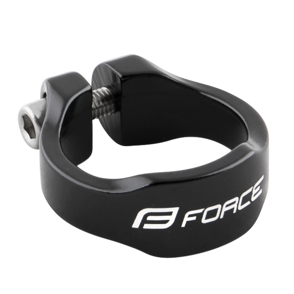 objímka sedlovky FORCE na šest.klíč 31,8mm Al,čer.