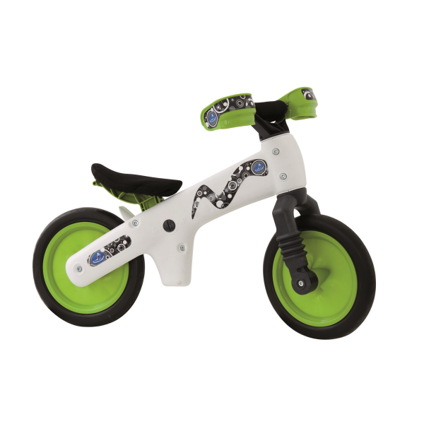 odrážedlo BELLELLI B-BIP, bílo-zelené