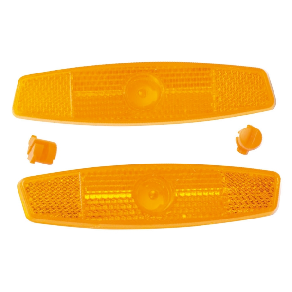 odrazky FORCE 2 ks do drátů, oranžové