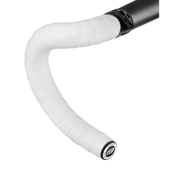 omotávka FORCE LEAF, s logem, bílá