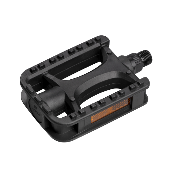 pedály FORCE ARTO plastové kuličková ložiska,černé