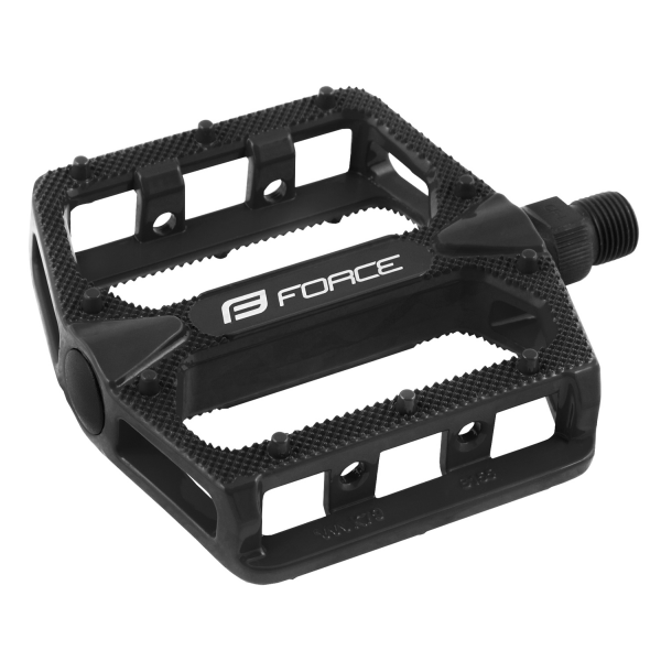 pedály FORCE BMX HOT hliníkové, černé