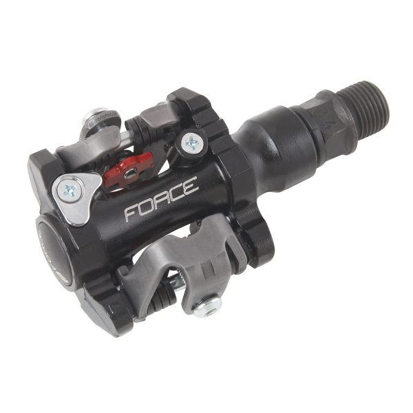 pedály FORCE nášlapné MTB kuličková ložiska, černé