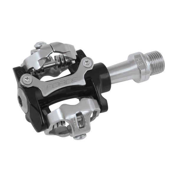 pedály FORCE nášlapné MTB průmyslová ložiska,černé