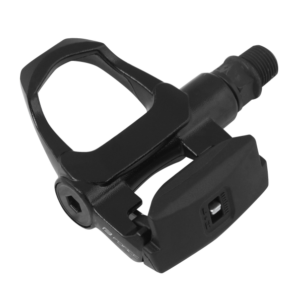 pedály FORCE nášlapné silniční + zarážky, černé