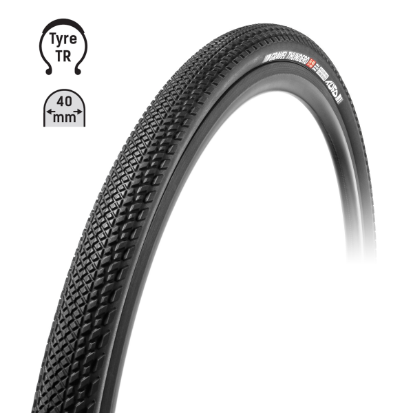 plášť TUFO Gravel THUNDERO 700x40C, bezduš. črn