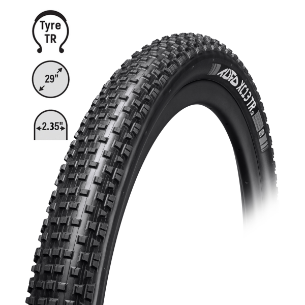 plášť TUFO MTB XC13 TR 29"x2,35,kevlar,bezduš.čer.