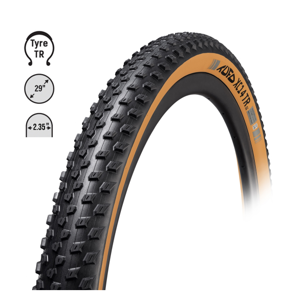 plášť TUFO MTB XC14 TR 29"x2,35,kevlar,bezduš.béž.