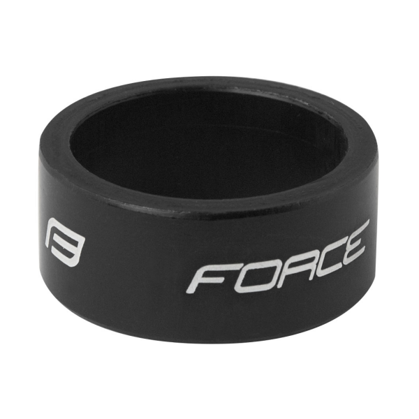 podložka FORCE 1 1/8" AHEAD 15 mm Al, černá