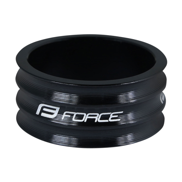 podložka FORCE 1 1/8" AHEAD 15 mm Al, černá
