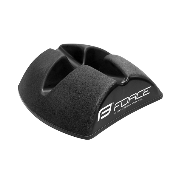 podložka FORCE pod přední kolo, křížová, černá