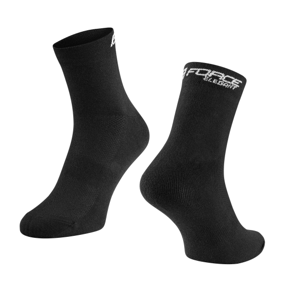 ponožky FORCE ELEGANT nízké, černé S-M/36-41