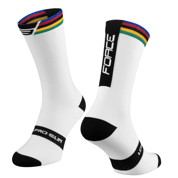 ponožky FORCE LONG PRO CHAMPION SLIM, S-M/36-41