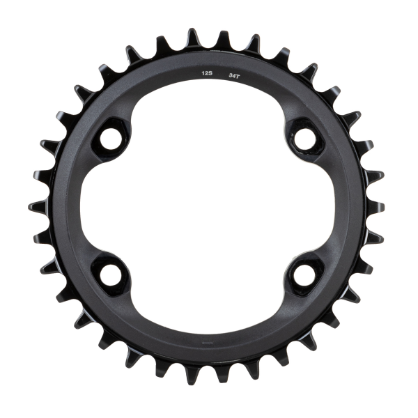 převodník Al 34 zubů FCMT610 12sp,   černý 4 packa