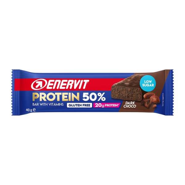 Protein Bar 50%, tyčinka, 40 g tmavá čokoláda