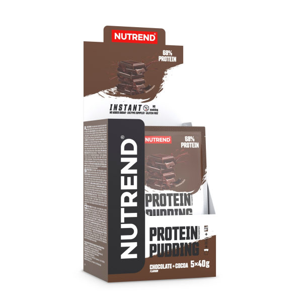 Protein Pudding, 5x 40 g čokoláda+kakao