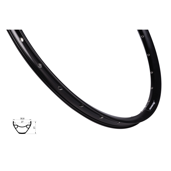 ráfek REMERX RX 3027 DISC 584x27, 28děr, černý