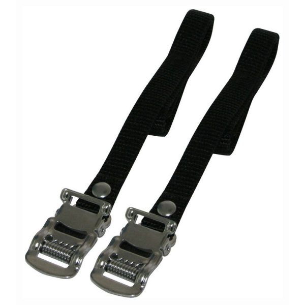 řemínky klipsny nylonové, černé