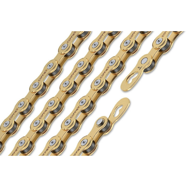 řetěz CONNEX 9sG pro 9-kolo, zlatý