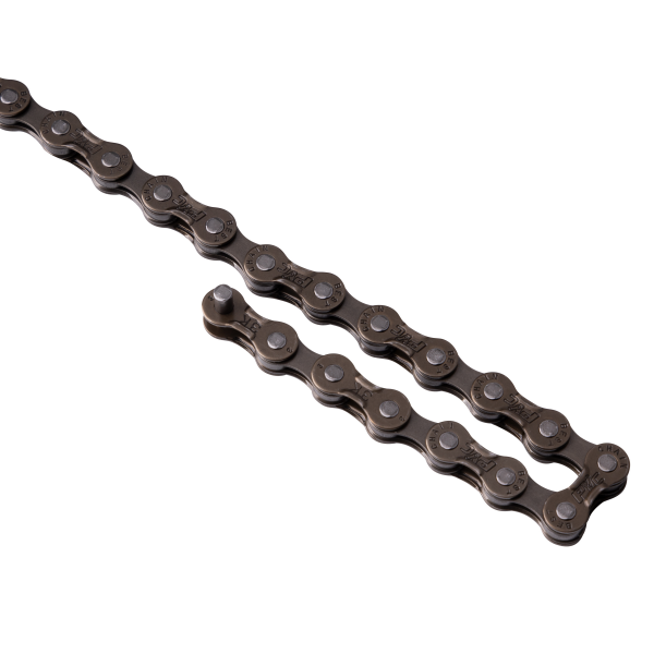řetěz FORCE/PYC P7002 pro 8-kolo,116čl. hnědý