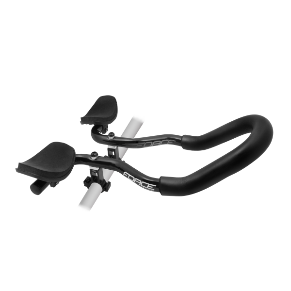 řídítka nástavce FORCE TRI oblouk Al,černé