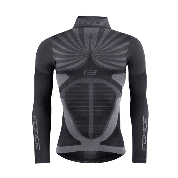 rolák funkční F SNOWSTORM dl. rukáv, černý XS-S