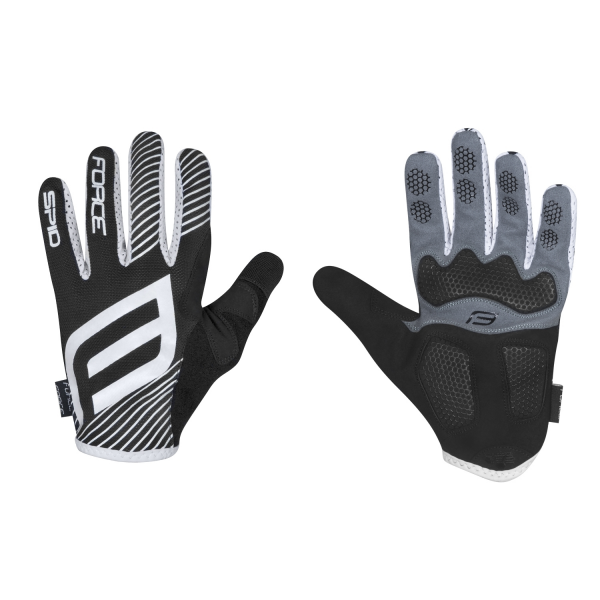 rukavice F MTB SPID letní bez zapínání, černé L