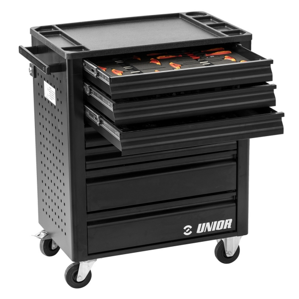 sada nářadí UNIOR PROFI dílenská 126ks ve vozíku