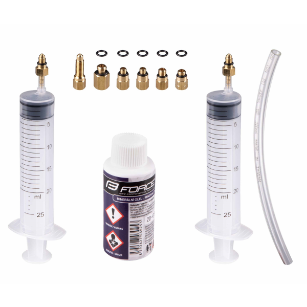 sada plnicí FORCE pro hydr. brzdy SHIMANO, MAGURA