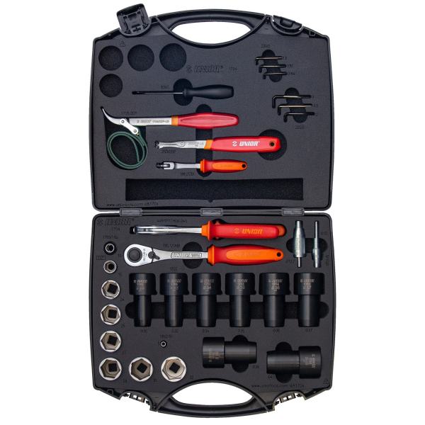 sada UNIOR pro servis odpružených vidlic a tlumičů