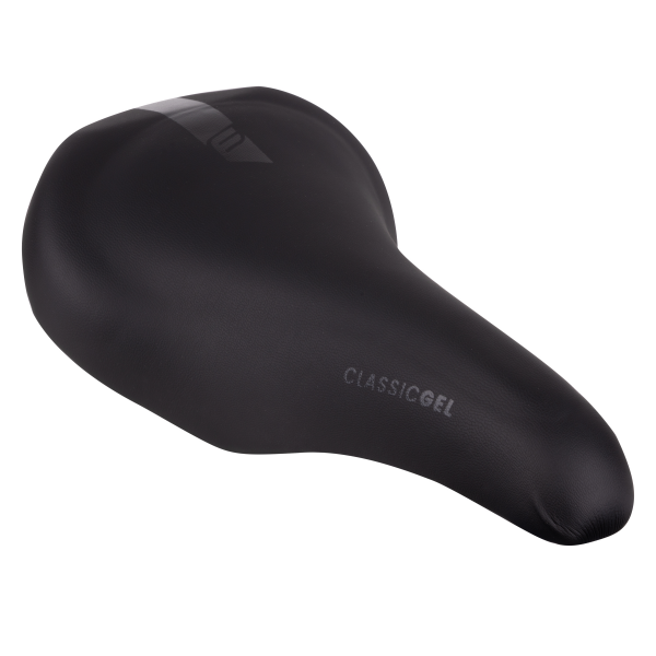 sedlo FORCE K2 CLASSIC GEL , černé